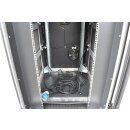 Knürr 24H E+Lüfter 230V A3C40084361 Server Rack B79cm x H129cm T100cm +Control Unit 4x Power Strips