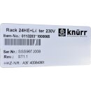 Knürr 24H E+Lüfter 230V A3C40084361 Server Rack B79cm x H129cm T100cm +Control Unit 4x Power Strips