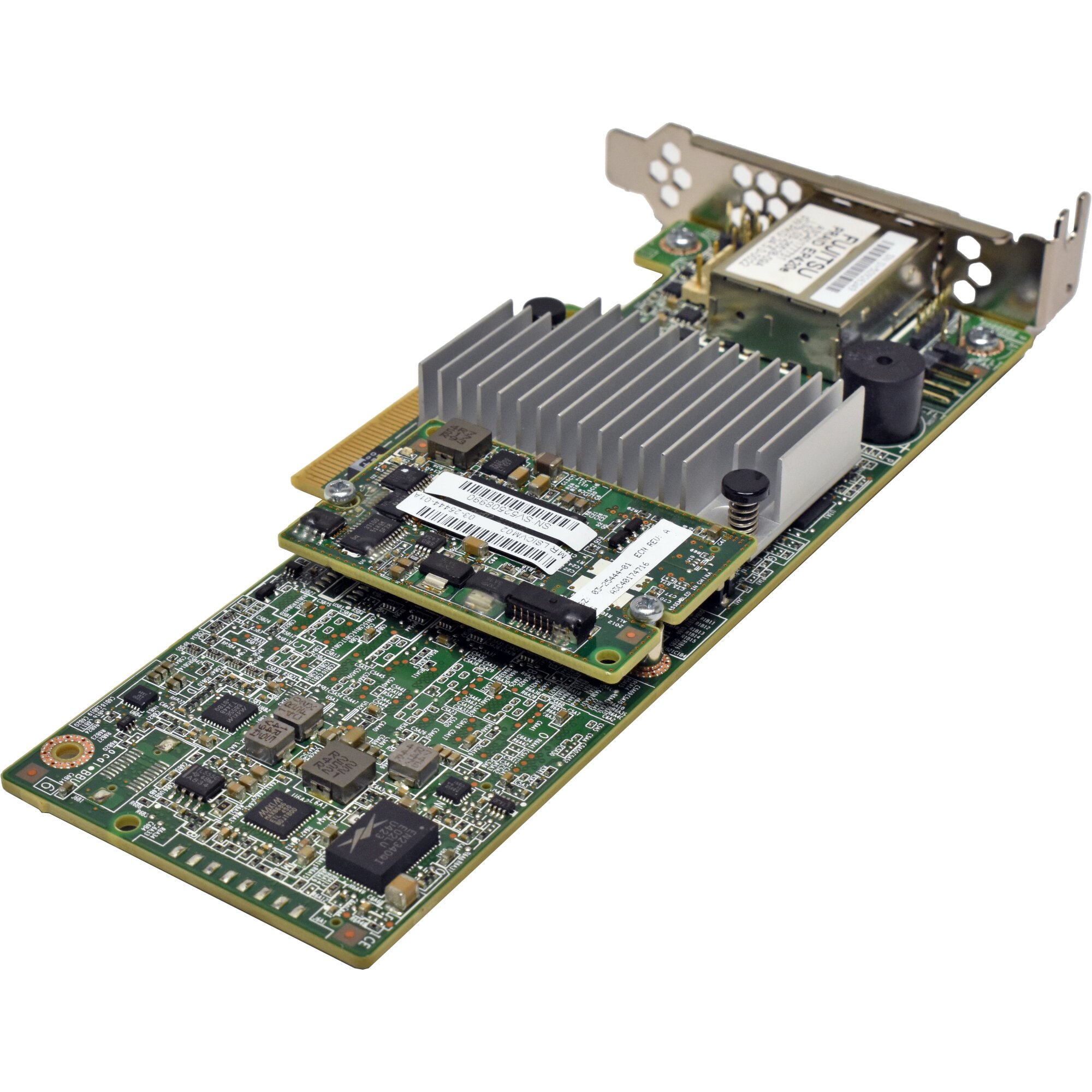 Fujitsu LSI PRAID EP420e Dual-Port 12Gb PCIe x8 3.0 SAS/SATA RAID ...