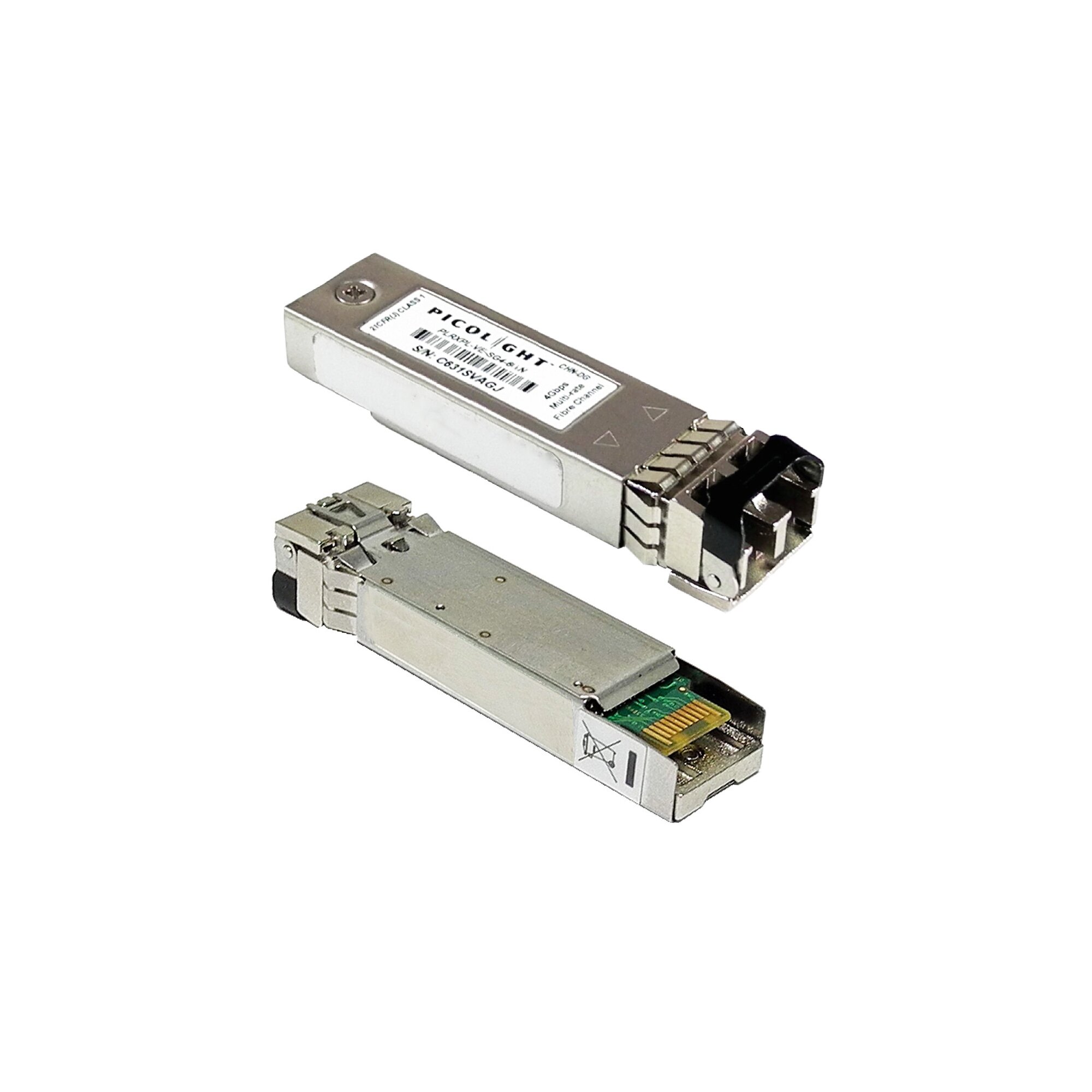 JDSU PicoLight SFP mini GBIC 4GB Transceiver MPN: PLRXPL-VE-SG4-62-N ...
