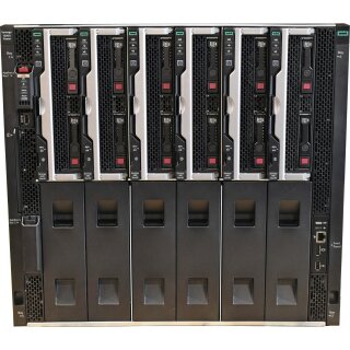 HP Synergy 12000 Frame 6x HP Synergy 480 G10 12x Gold 6134 6TB RAM PC4 14x 2,5