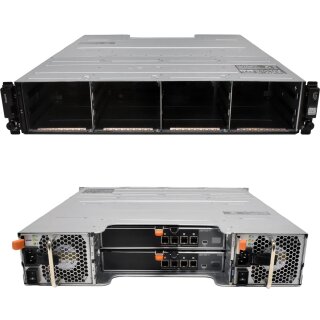 Dell PowerVault MD1400 2U 2x 12G-SAS-4 Controller E09M004 2xPSU 12x 3.5 ohne HDD