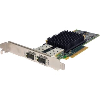 DELL 0RXNT1 Emulex LPE31002 Dual-Port 16Gb/s PCIe x8 FC Host Bus Adapter FP