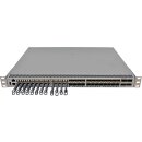 Brocade G620 NA-620-24-32G-F 80-1009305-02 48-Port 32G SFP+ FC Switch 4x 128G Q-Port 24 act Ports 24x 16G Mini GBICs