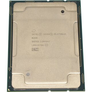 Intel Xeon Platinum Processor 8268 24-Core 35.75MB 2.90GHz FCLGA3647 SRF95