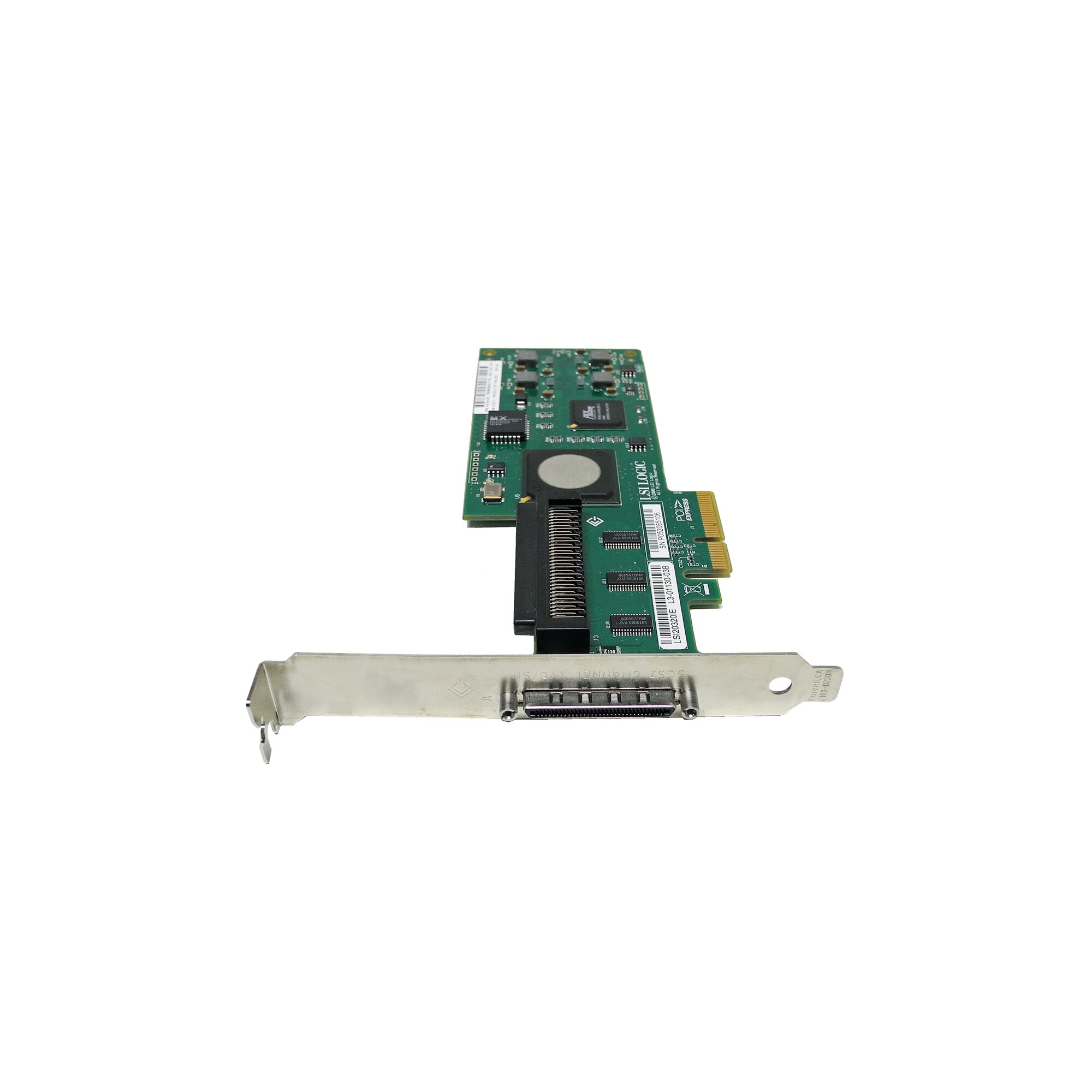 LSI Logic SCSI LVD/SE Controller PCI Express X4 LSI20320IE 439946 - Foto 3
