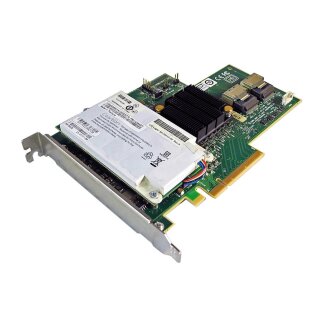 LSI IBM MR SAS 8708E 3 Gb/s PCIe x8 RAID Controller +BBU FRU 43W4297