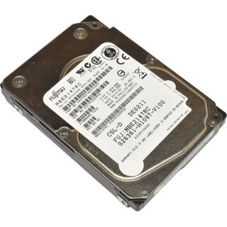 Fujitsu 146GB 2.5" 15K 6G SAS HDD Festplatte MBE2147RC CA07069-B20700FS