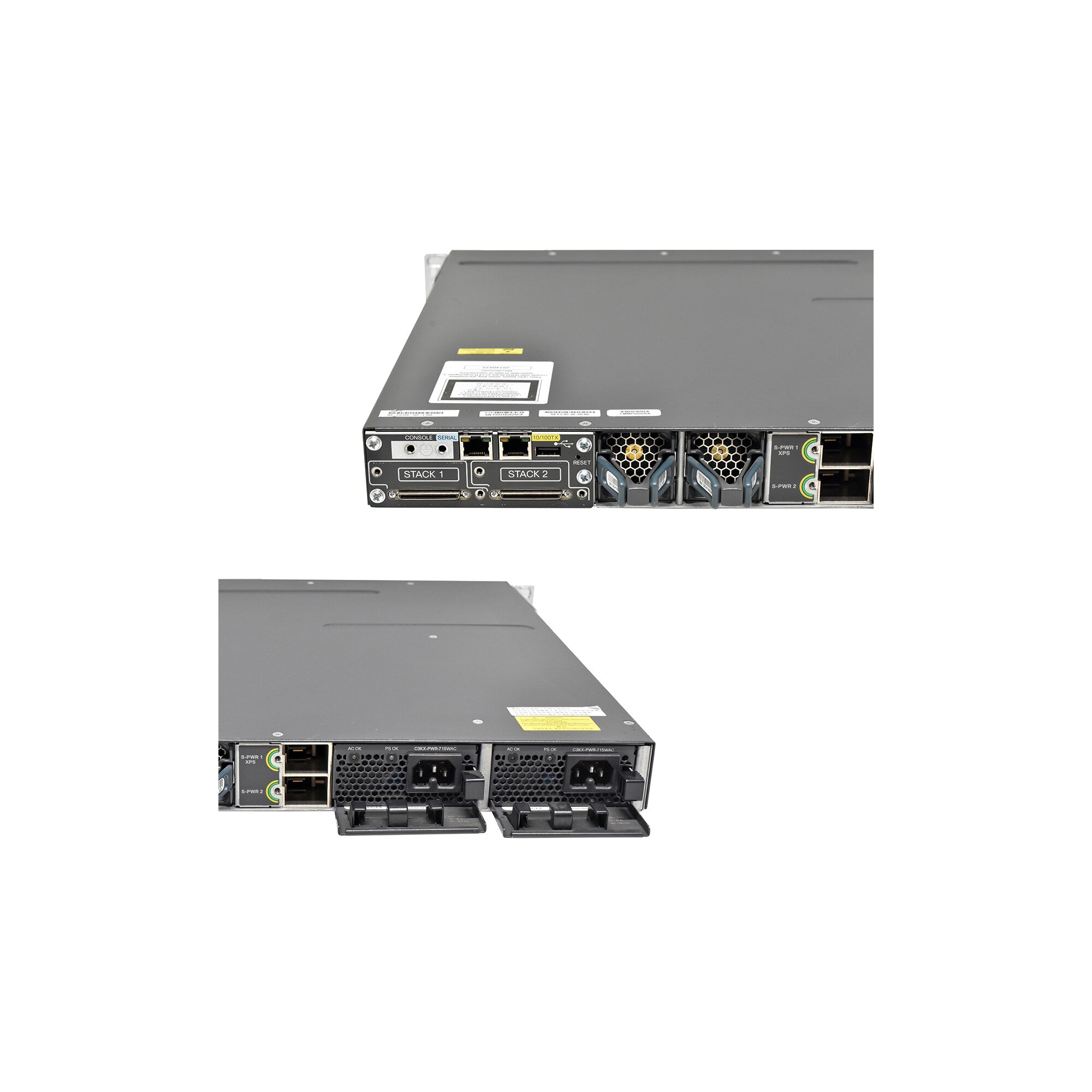 Cisco Catalyst WS-C3750X-24P-S 24-Port Stackable PoE GE Switch ...
