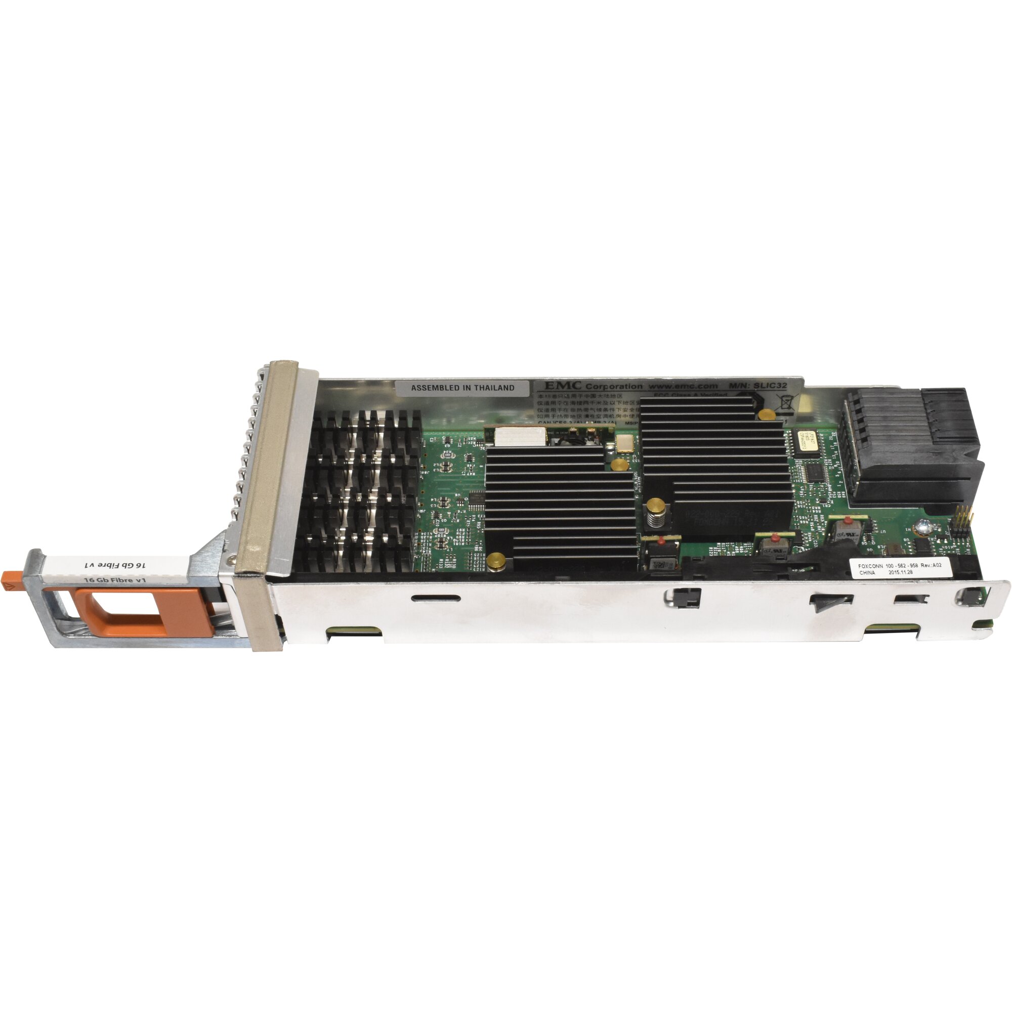 EMC VNX5600 SLIC32 Quad-Port 16Gb Fibre Channel Module 303-220-300D-00 ...
