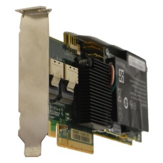 LSI MR SAS 8708EM2 3 Gb/s PCIe x8 RAID Controller L3-01144-10A +BBU +SAS Kabel