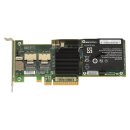 LSI MR SAS 8708EM2 3 Gb/s PCIe x8 RAID Controller L3-01144-10A +BBU +SAS Kabel