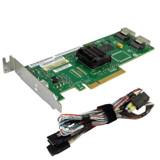 LSI SAS3081E-S 3Gb/s PCIe x8 SAS RAID Controller L3-01139-03 FRU 371-3255-03