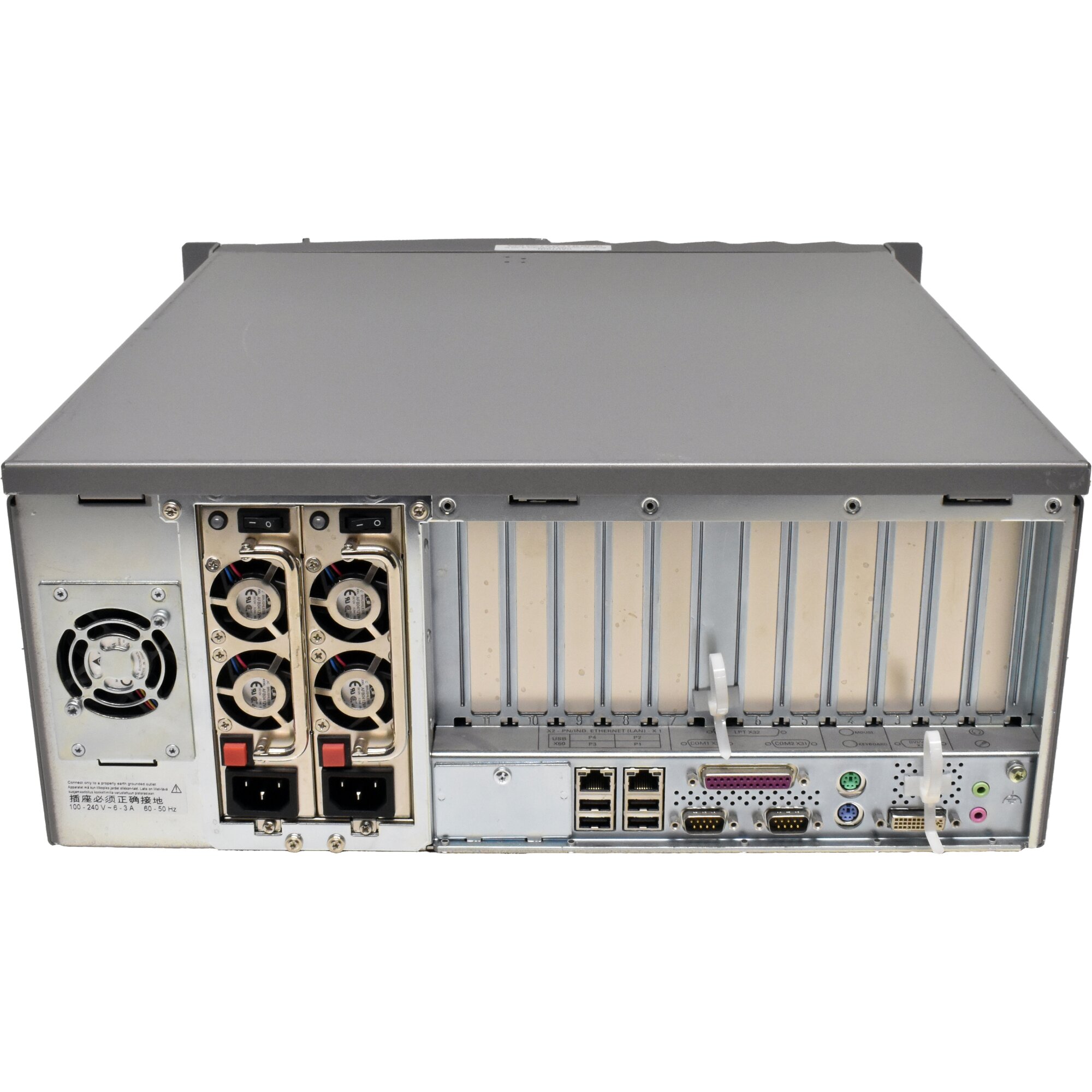 Siemens Simatic IPC847C Core i7-610E CPU 2,53GHz 8GB RAM DDR3 2x PSU 2x ...
