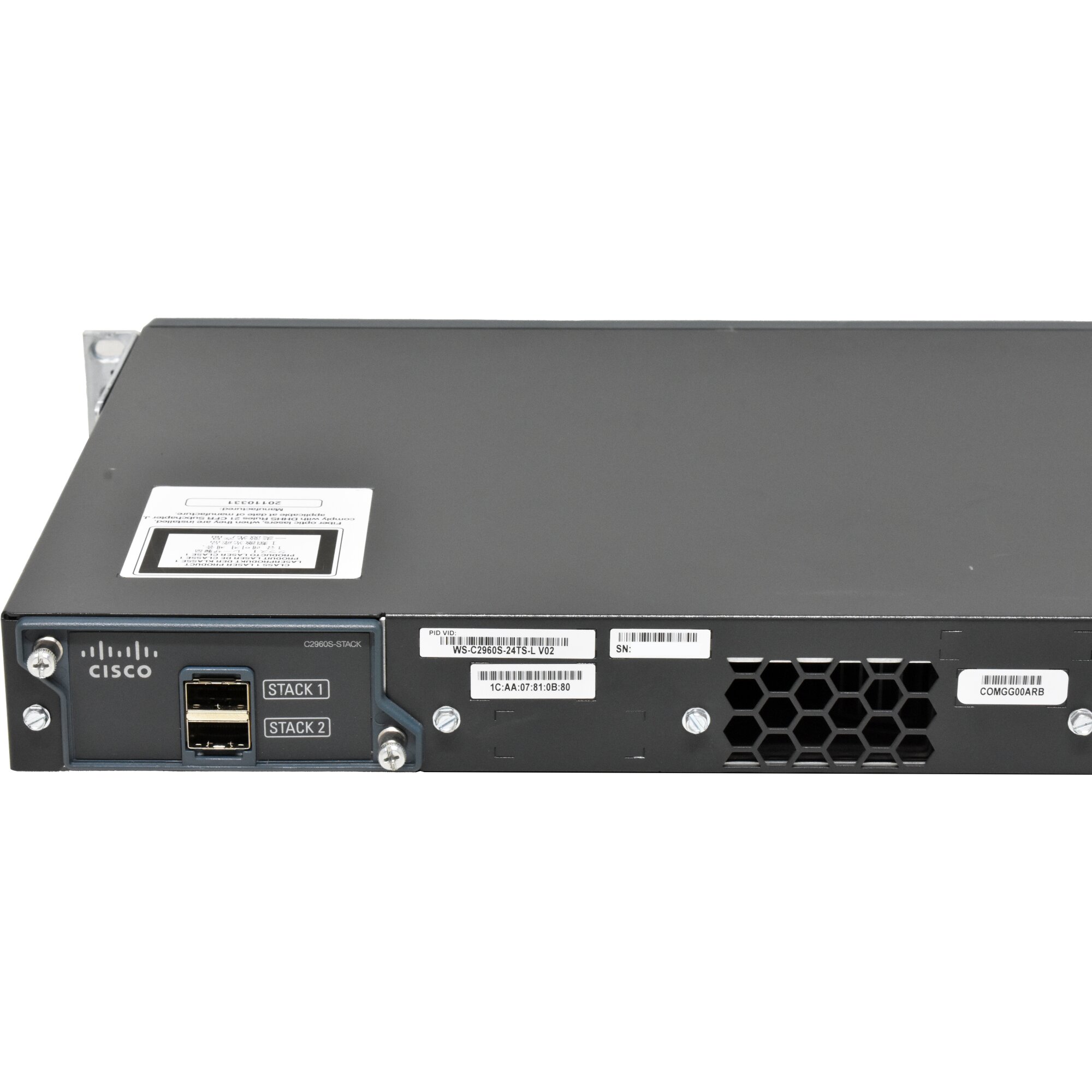 Cisco Catalyst WS-C2960S-24TS-L 24-Port GE Switch + 4 x SFP + Stack ...