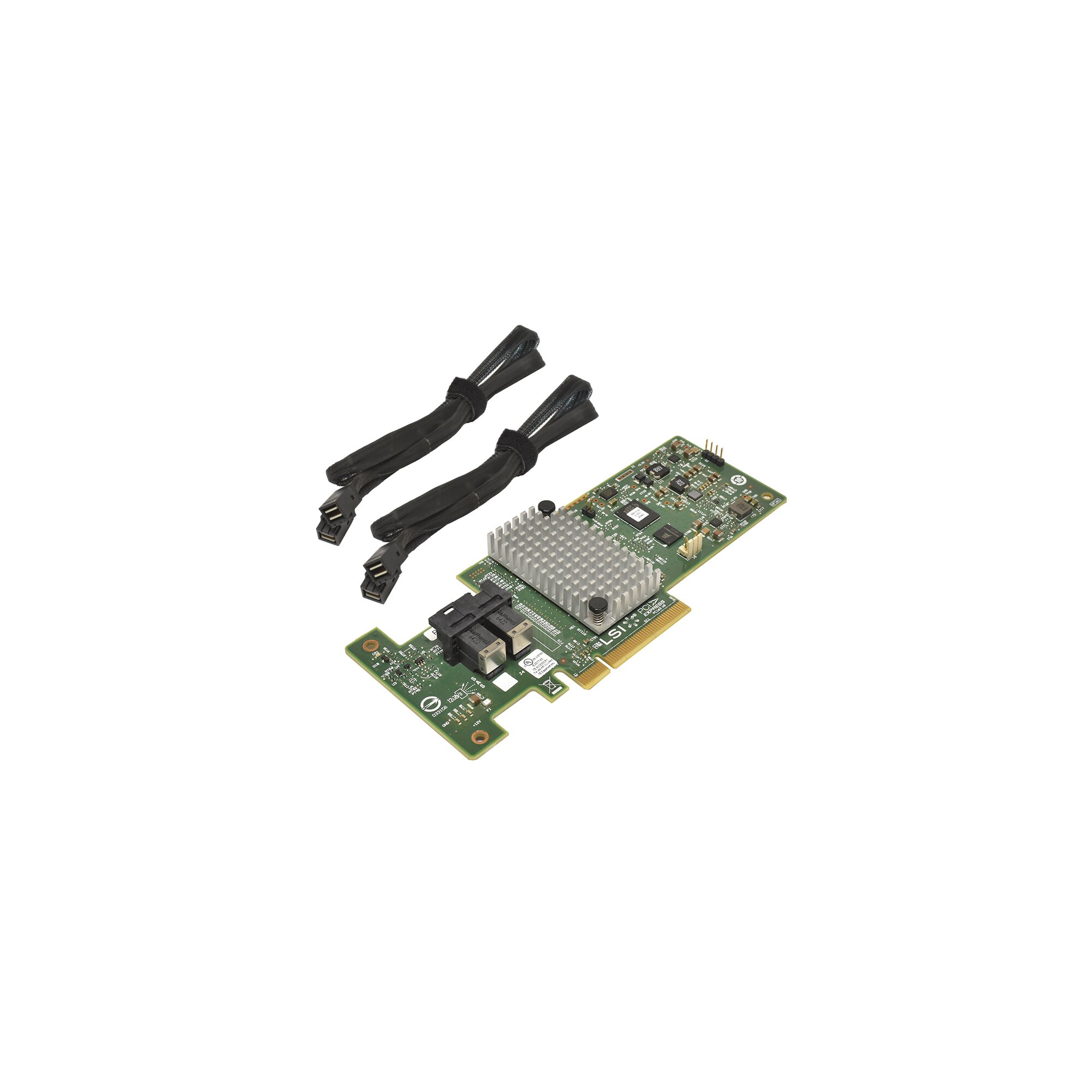 Lenovo IBM LSI ServeRAID SAS9340-8i 12Gb Controller H3-25499-03E ...