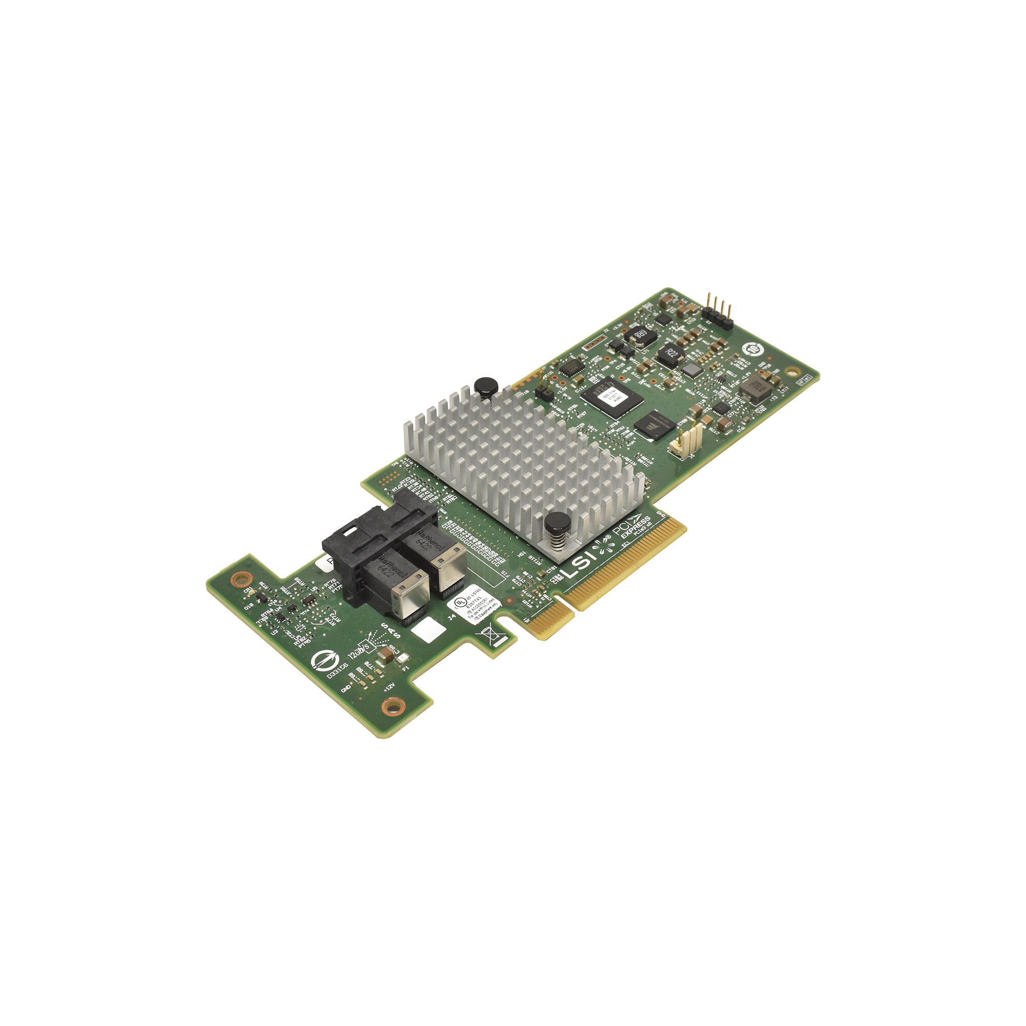 Lenovo IBM LSI ServeRAID SAS9340-8i 12Gb Controller H3-25499-03E ...