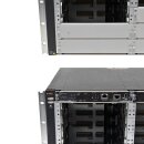 HP Aruba 5412R zl2 J9851A Switch Chassis +MGMT Module J9827A +FAN Tray 4x PSU