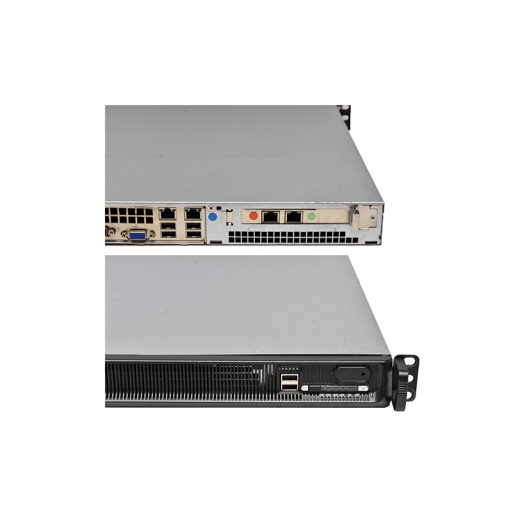 Collax BHS Collax CX10708 Firewall Security Appliance +Rack Ears Front Panel ...