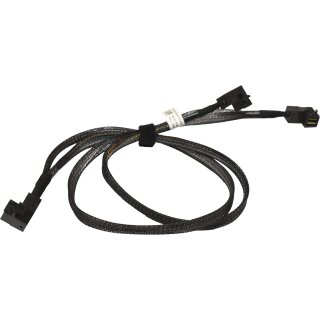 Dell SAS Kabel 1x SFF-8643 / 2x SFF-8643 65cm für PowerEdge R740 R740xd 0YF7RN