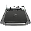 Dell Avocent DKMMLED185-001 18.5" KVM Rack Console QWERTY +Rack Rails PSU Cables