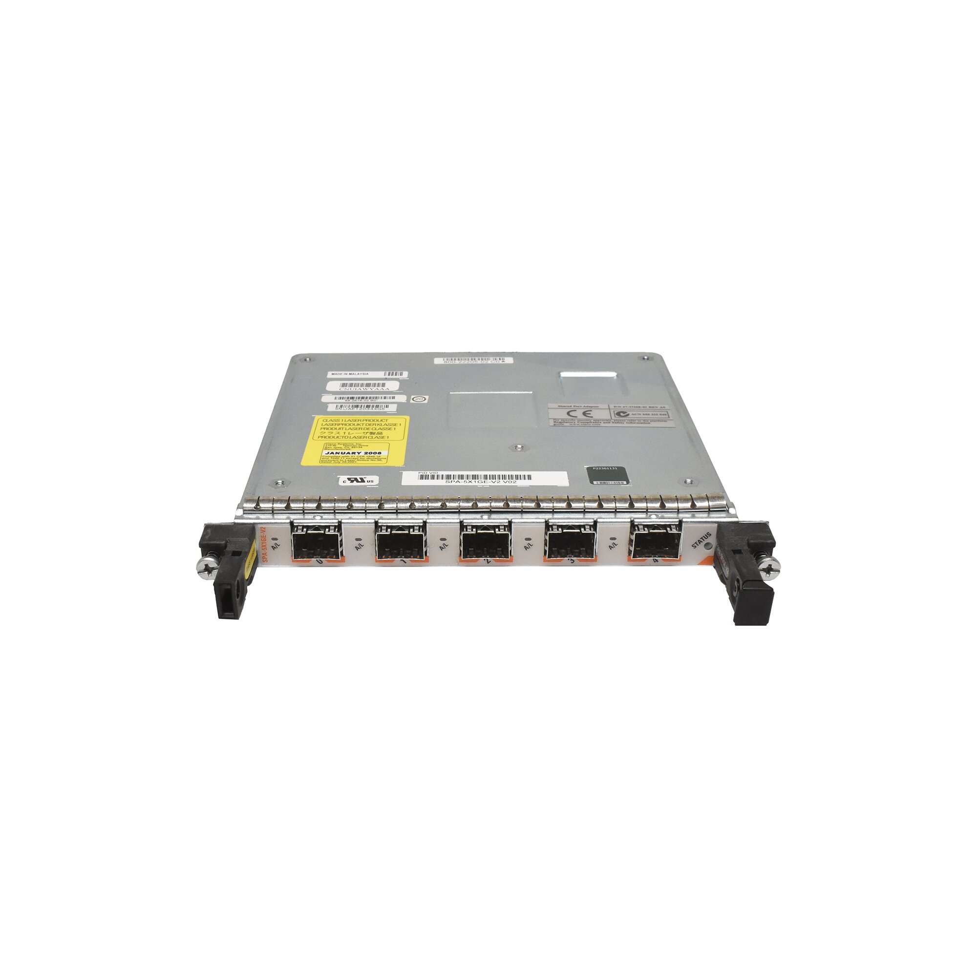 Cisco Module SPA-5X1GE-V2 5-Ports SFP Gigabit Ethernet Adapter für ...