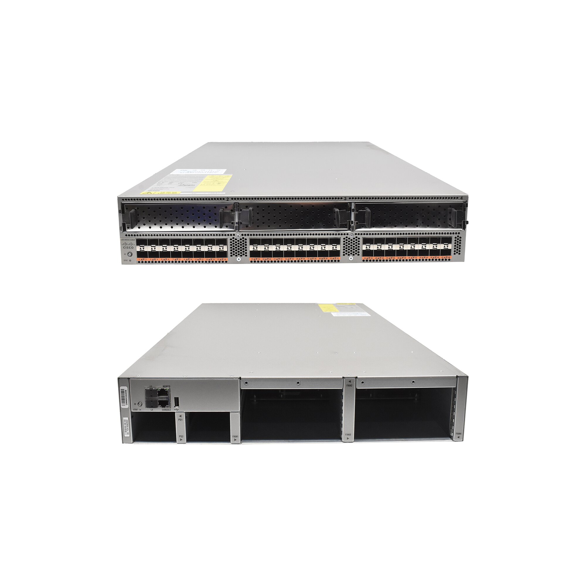 Cisco Switch Nexus N5K-C5596UP 48-Ports SFP+ 10G No OS No PSU No FAN 68 ...