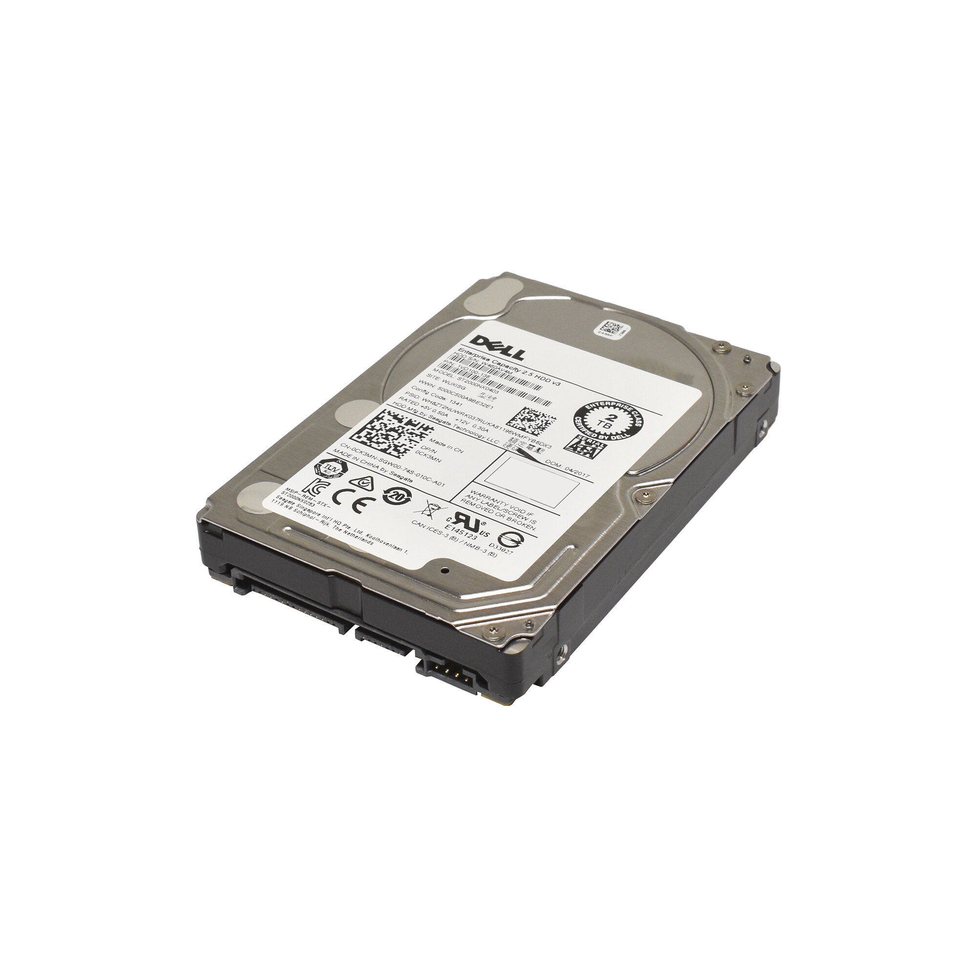 なか ST2000NX0403 Seagate Enterprise Capacity v3 6G 2TB 7.2K SATA