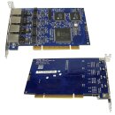 Digium B410P 4-Port PCI 2.2 BRI ISDN TE /  NT Card für Asterisk Telefonanlage