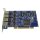 Digium B410P 4-Port PCI 2.2 BRI ISDN TE /  NT Card für Asterisk Telefonanlage