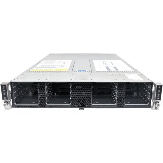 Intel 4 Node Server H2216XXKR2 3x Node S2600KP Barebone no CPU no DDR4 16x SFF
