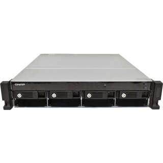 QNAP TS-869U-RP NAS Storage Atom 2.13 GHz CPU 4GB RAM no HDD 8 Bay LFF USB 3.0