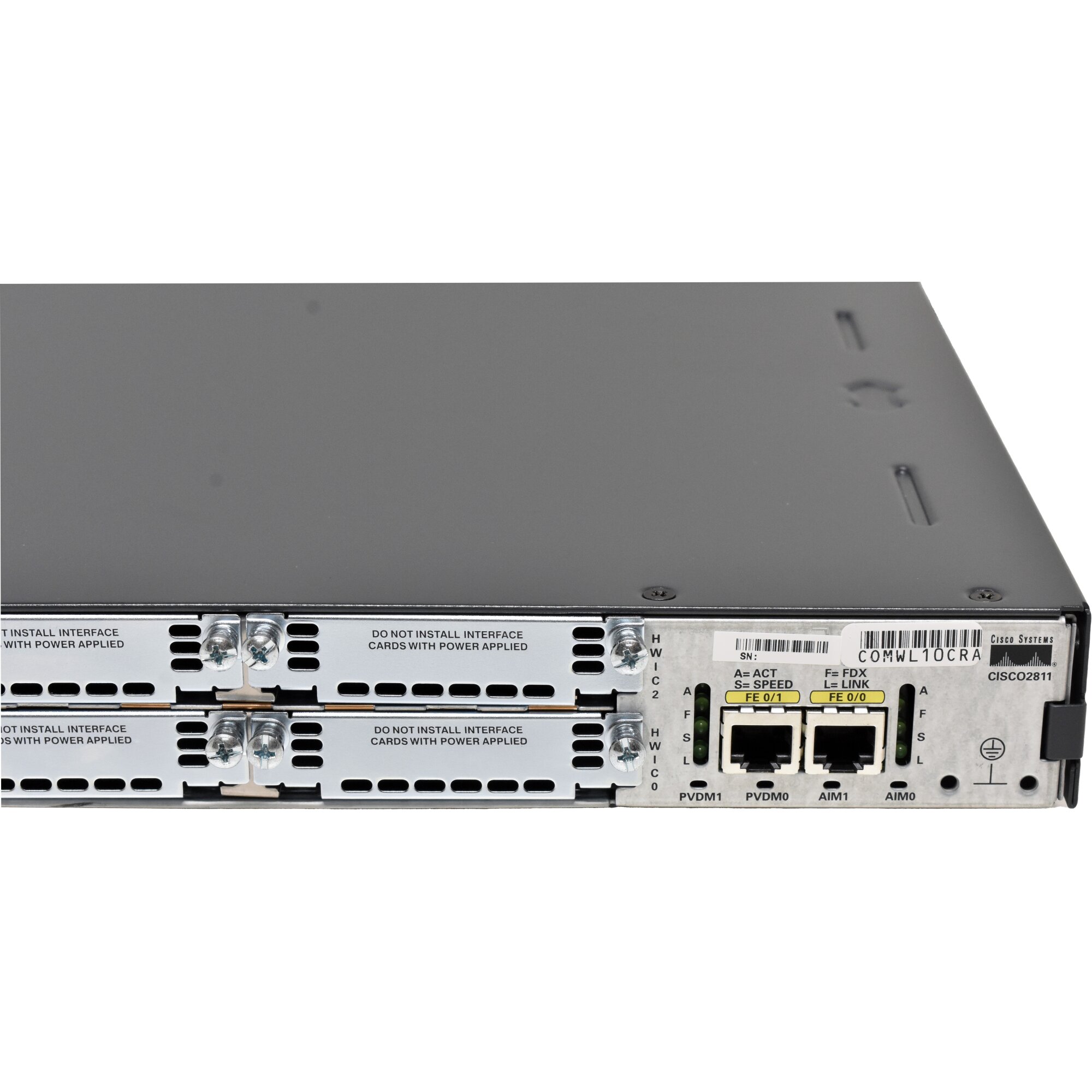 Cisco 2811 CISCO2811 Integrated Services Router NEW - Piospartslap