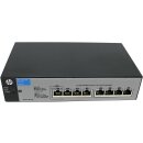 HP 1810-8G J9802A 8-Port (1x PoE Input) RJ-45 Gigabit Ethernet Switch + AC Adapter