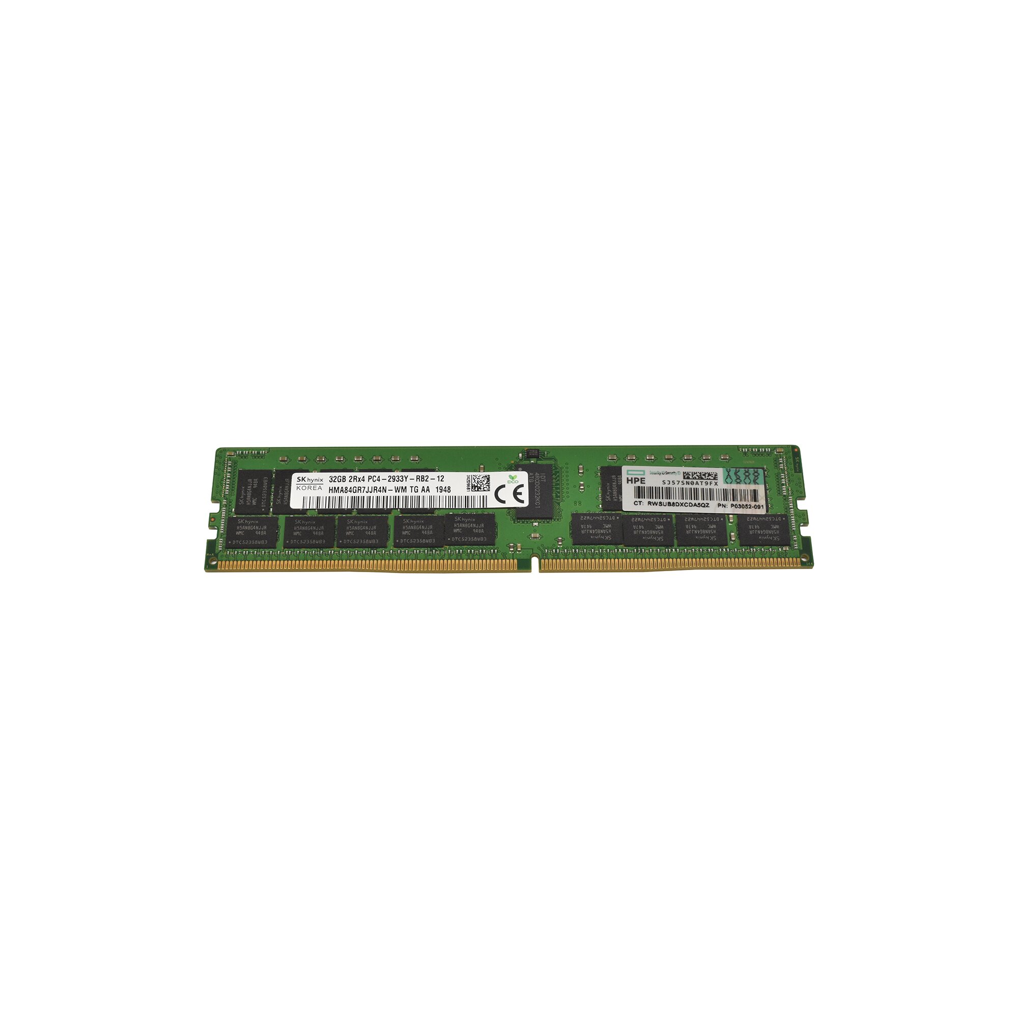 SK HYNIX 32 GB DDR4-2933 PC4-23466U-R HMA84GR7JJR4N-WM 2Rx4 1.2 V - Foto 3