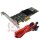 PROMISE SuperTrak EX4350 4-Kanal PCIe x4 3Gb/s SATA RAID Controller + Kabel
