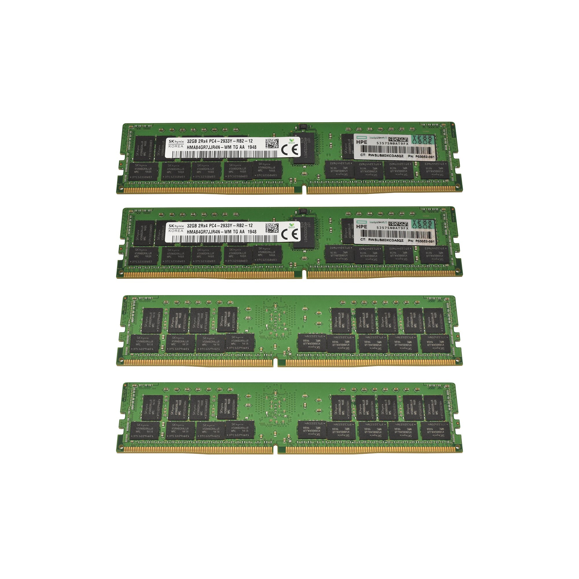 P03052-091 - HPE P00924-B21 geheugenmodule 32 GB 1 x 32 GB