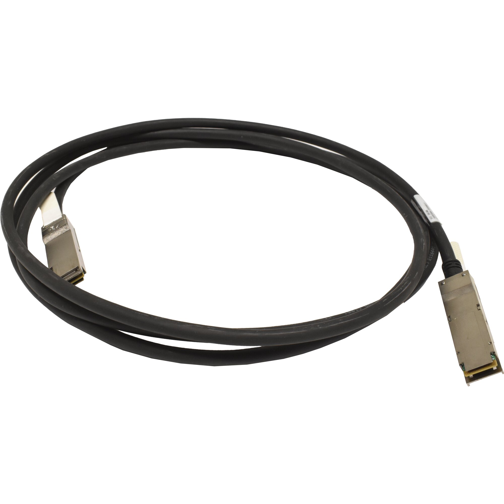 thumbnail image 2 of Molex QSFP+ To QSFP+ 40GB External Cable - 0.5m / 50cm, 30AWG, Tested Used 2 of 5
