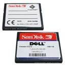 SanDisk DELL Version 5.02 256 MB CompactFlash Memory Card TJ3XH-R138185