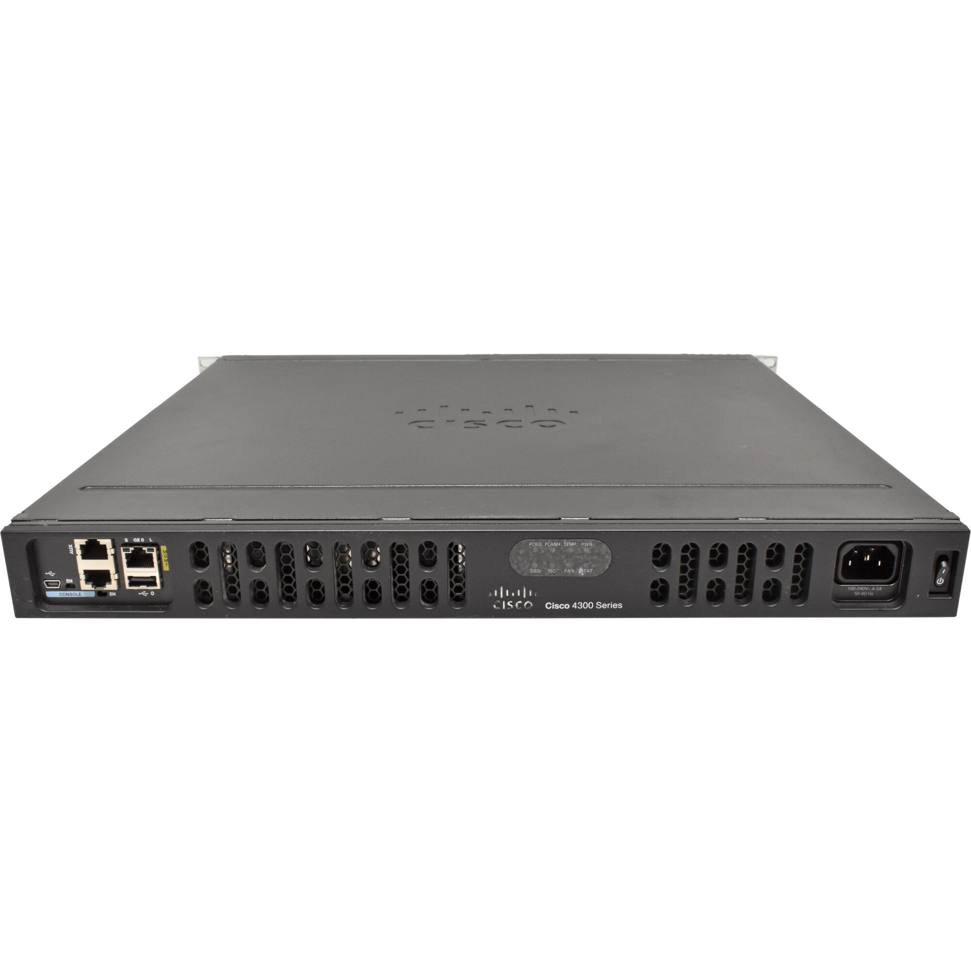 Cisco 4300 Series ISR4331/K9 GE Integrated Services Router +Rack Ears ...