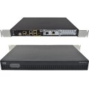Cisco 4300 Series ISR4321/K9 GE Integrated Services Router +WAN NIM-1GE-CU-SFP no AC Adapter Rack Ears