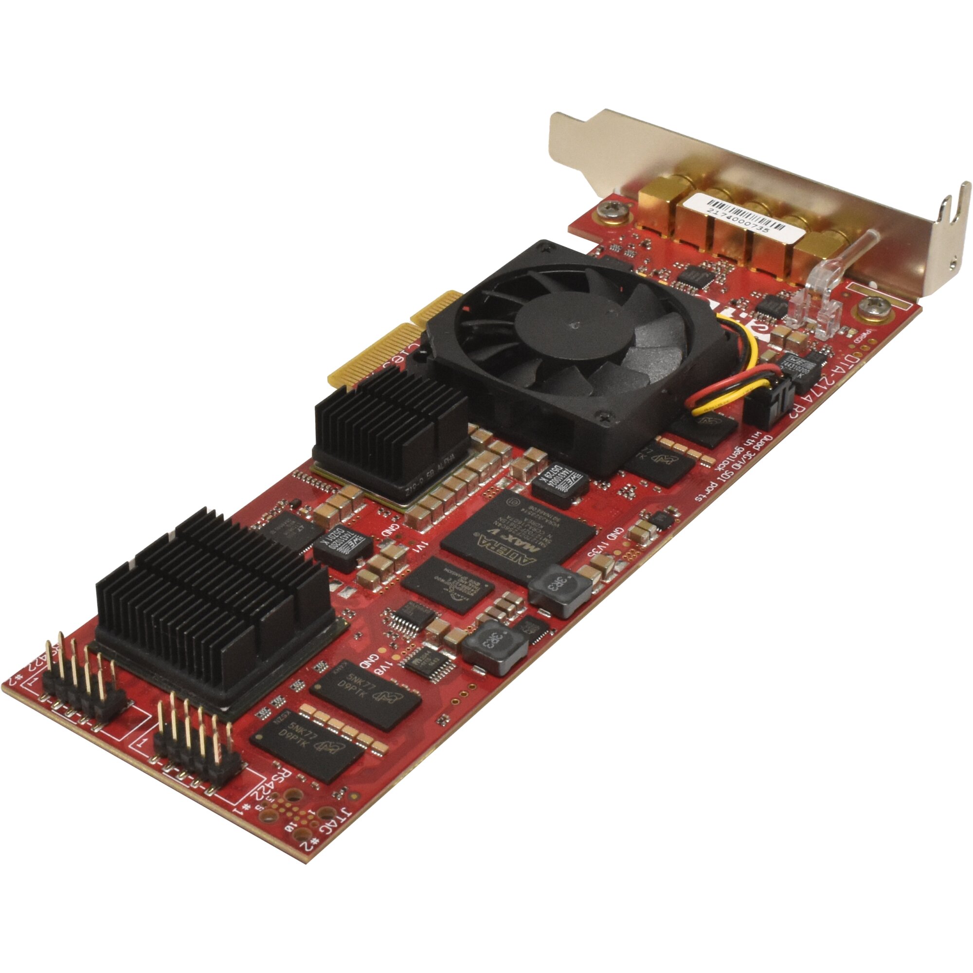 DekTec DTA-2174 R2 Quad 3G / HD SD / ASI Ports for PCle LP - Piospartslap