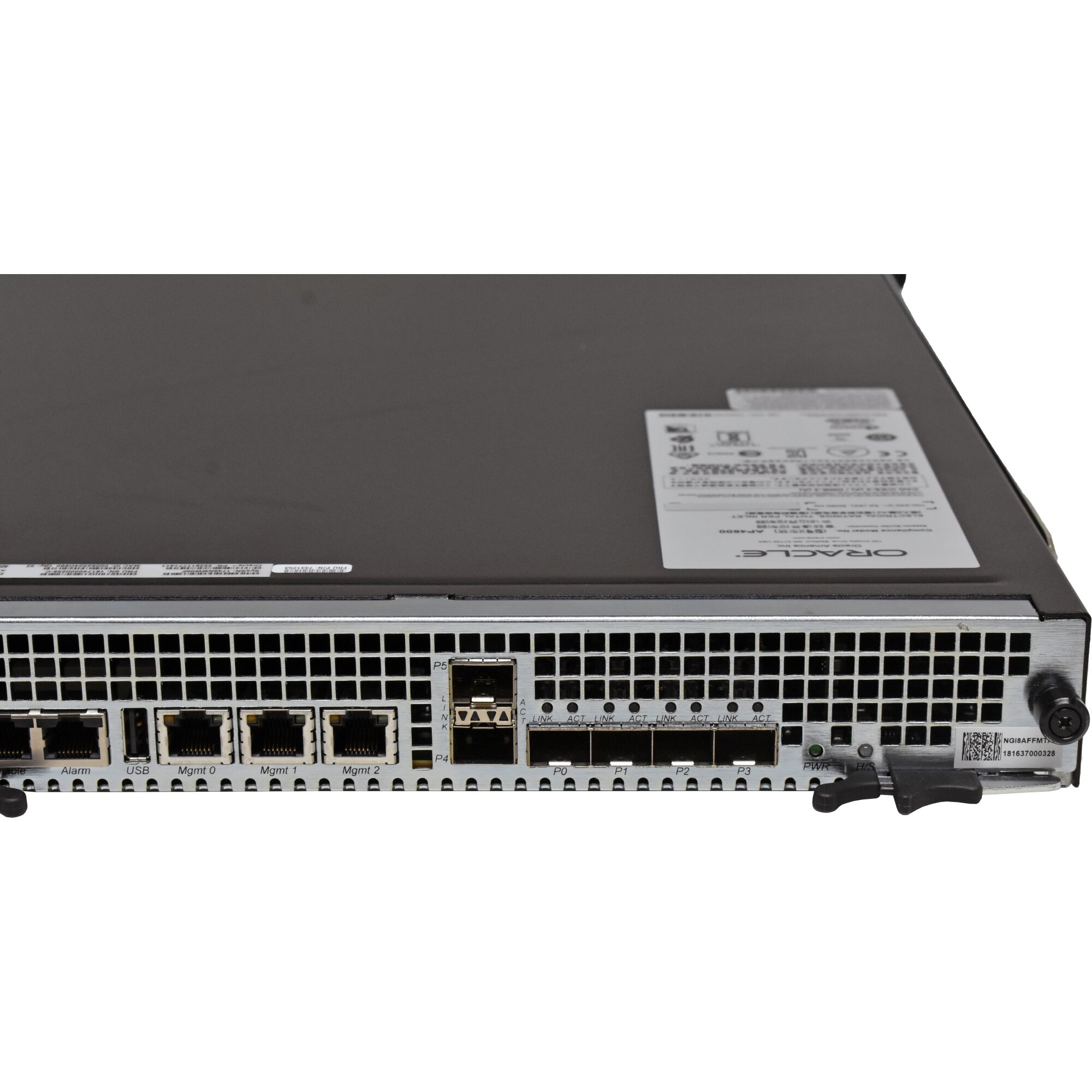 Oracle Corporation ACME Packet AP4600 NGM7L00CRA +Module NGI8AFFMTA ...