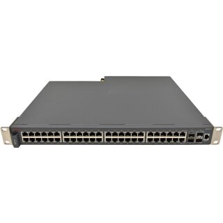 Avaya VPS 4850GTS EC4800A78-E6 48-Port RJ-45 GE Switch 2x 1G SFP 2x 10G SFP+ Rack Ears