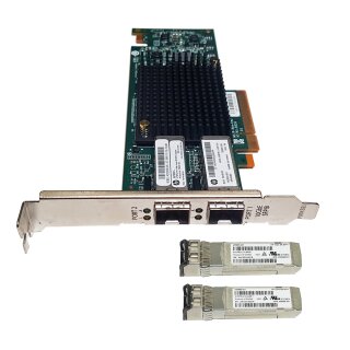 HP 557SFP+ Dual-Port 10G PCIe x8 Server Adapter 788991-001 792834-001 FP 2x GBIC