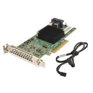 Intel RAID Controller SATA / SAS 12G PCIe x8 RS3UC080 H10156-151 LP + Kabel