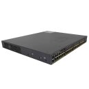 Cisco WS-C2960X-48FPD-L 48-Port PoE+ RJ-45 GE Switch 2x 10G SFP+ Rack Ears
