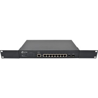 TP-Link T2500G-10TS (TL-SG3210) JetStream 8-Port RJ-45 GE L2 Managed Switch 2x SFP Rack Ears