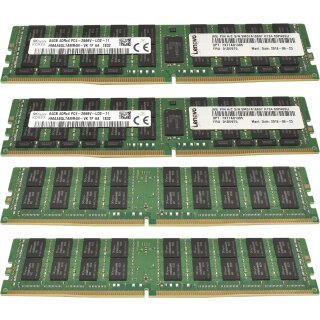 256GB Lenovo SKhynix 4x 64GB 4DRx4 PC4-2666V-L DDR4 RAM HMAA8GL7AMR4N-VK 01DE975