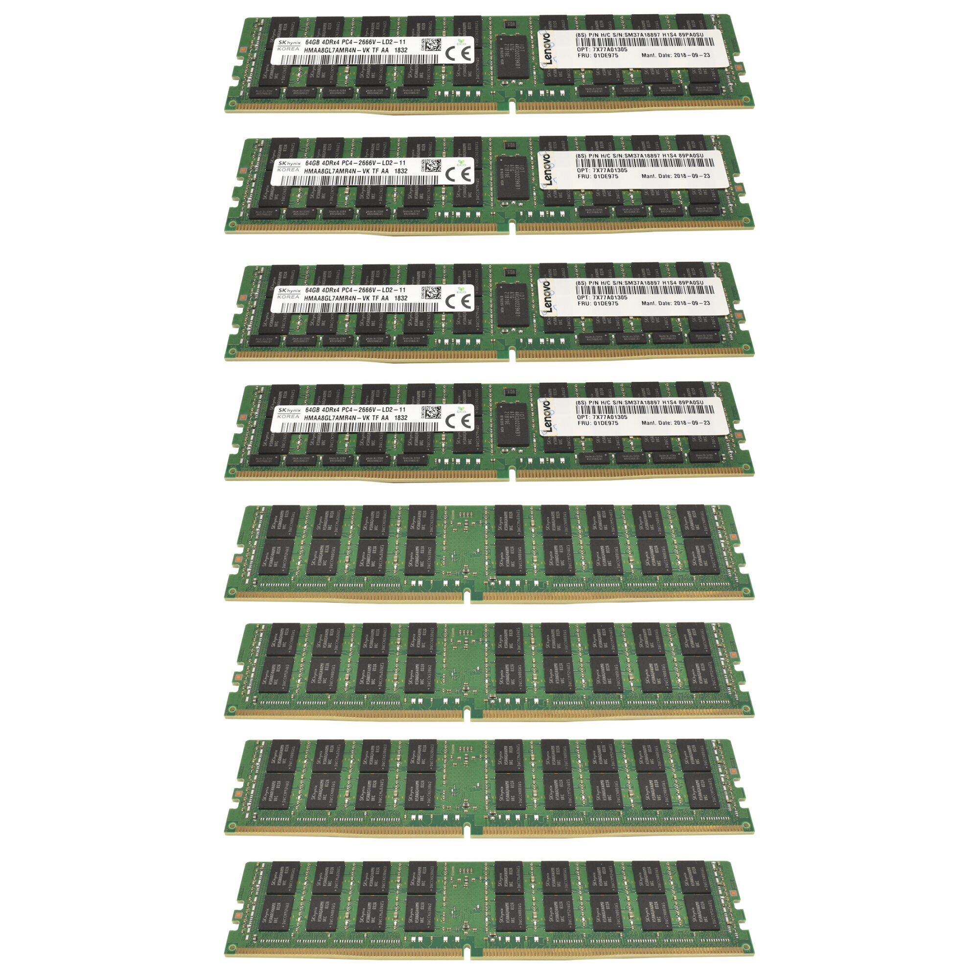 512 Go (4x128Go) DDR4 PC4-2666V-L LRDIMM - Mémoire Serveur Pour Supermicro X12DHM-6